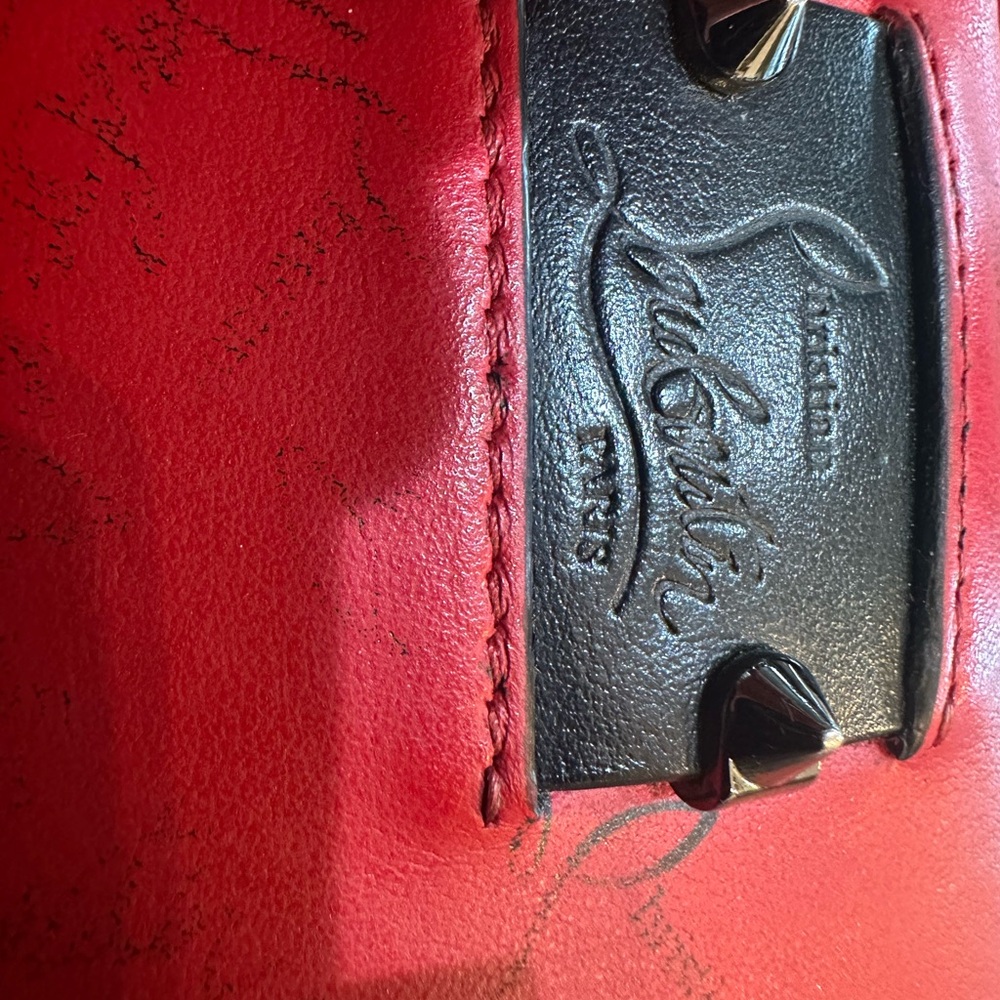 Christian Louboutin Signature Red Wallet - Picture 7 of 11